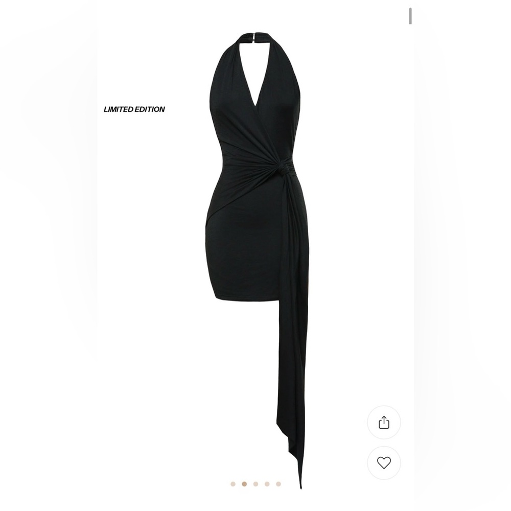 NWT JLUX LABEL Black Sundown Mini Dress XS - Picture 2 of 8